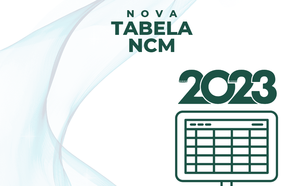 NCM: Divulgada nova tabela para 2023