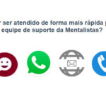 Quer ser atendido de forma mais rápida pela equipe de suporte da Mentalistas?