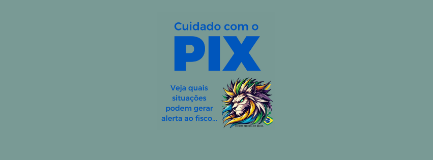 Cuidado com o PIX: Veja quais situações podem gerar alerta ao fisco