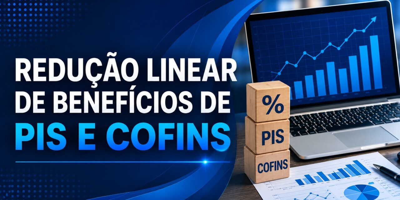 Redução Linear de Benefícios de PIS e COFINS: o que muda na EFD-Contribuições?